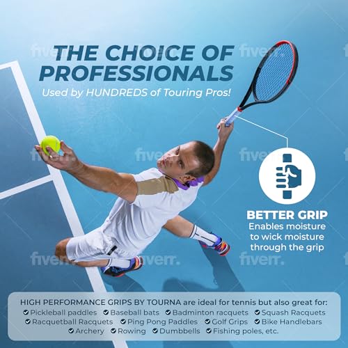 Tourna Grip Original Dry Feel Sweat Absorbing Tennis Grip