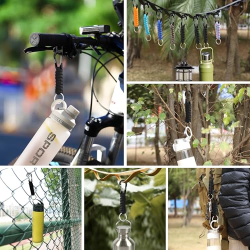 EOTW Paracord Keychain for Men Women Carabiner Backpack with Aluminum