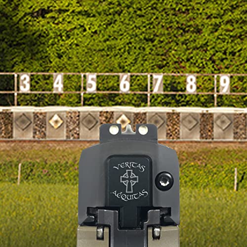 Sig Sauer P320 Rear Slide Back Plate Cover - 357 SIG Celtic Cross