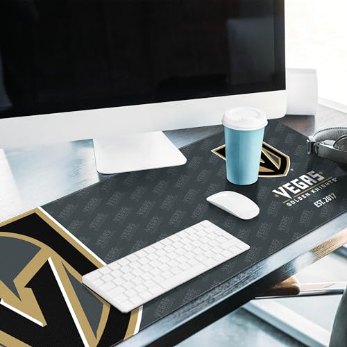 NHL Vegas Golden Knights Desk Pad - Large Non-Slip Mouse Pad