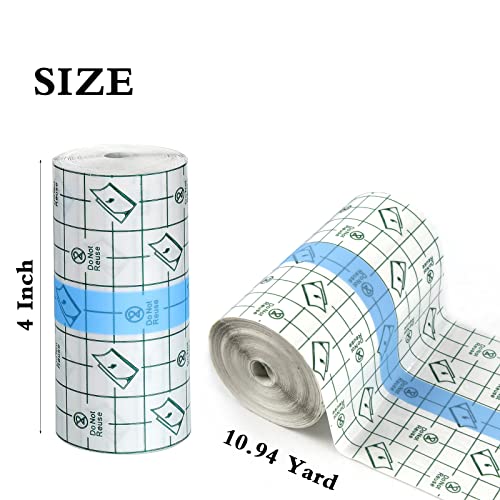 2 Pack Waterproof Adhesive Bandages - 4 Inch x 10 Yards