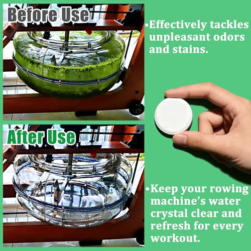 Water Purification Tablets - 6 Pack for Rowing Machine Maintenance
