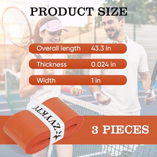 Ultra Thin Tacky Tennis Racket Overgrip - Terre Battue
