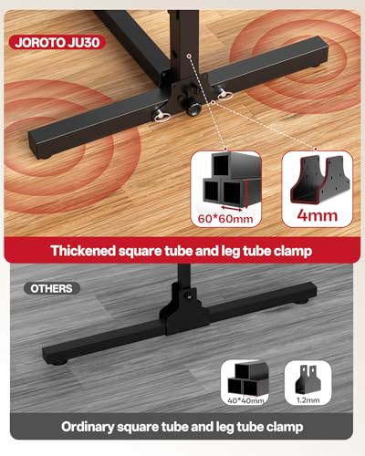 Foldable Pull Up Dip Station - Adjustable Height - Brown