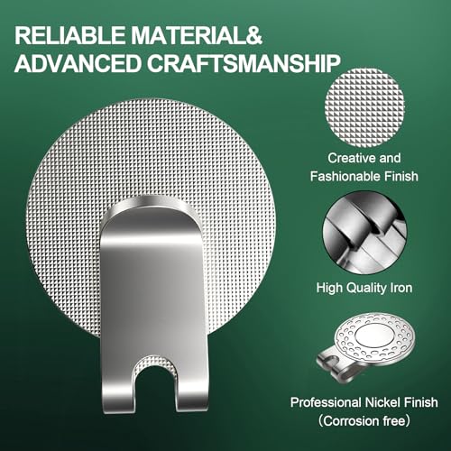 Magnetic Golf Ball Marker Hat Clip Caps Holder Professional Training
