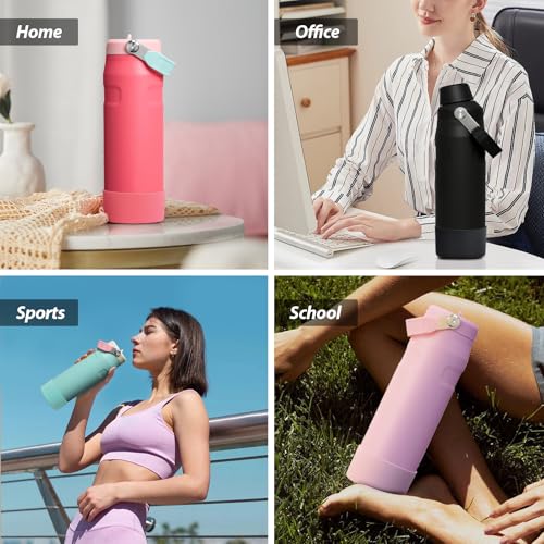 Silicone Boot for Stanley IceFlow 24 oz - Strawberry Cream