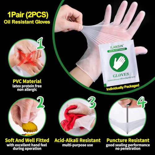 CLP Gun Lubrication Kit - 1oz Needle, Cleaner & Gloves