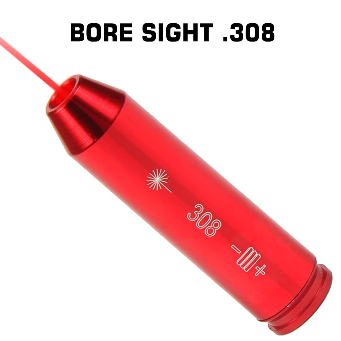 GlobalPioneer RED Laser 308 243 Bore Sight Boresighter Laser Boresight .308 .243