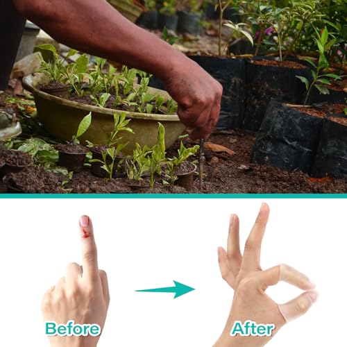 20 Pcs Silicone Gel Finger Protectors - Reusable & Adjustable