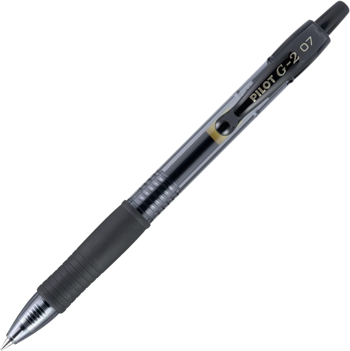 PILOT G2 Premium Gel Pens - Refillable & Retractable, Fine Point Black Ink - 12 Count Pack