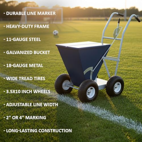 Heavy Duty Dry Line Marker - 100 lb Capacity, 1 Count