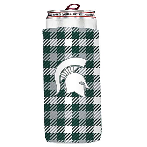 NCAA Slim Can Coozie - Michigan State Spartans Team Color