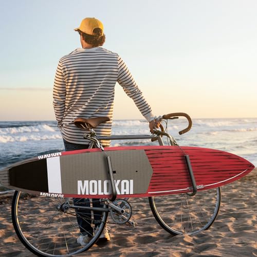 Bicycle Surfboard Rack - Lightweight Bike Carrier for Longboards & SUPs