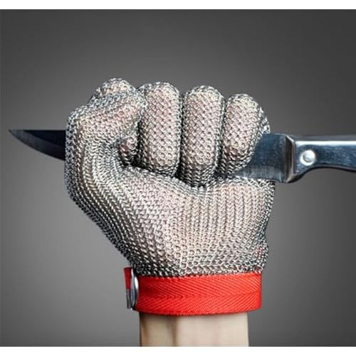 JZD stainless steel gloves, cutting resistant gloves, 304 stainless steel wire, anti cutting gloves