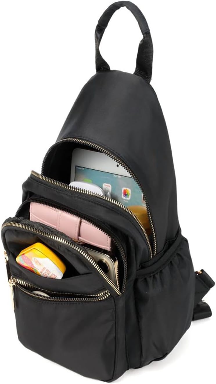 Xsecnua Crossbody Sling Bag - Versatile Mini Backpack for Women | Perfect Travel Daypack