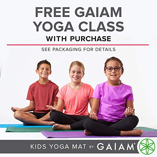 Kids Yoga Mat - Non-Toxic Twinkle Toes Design, 60" x 24"