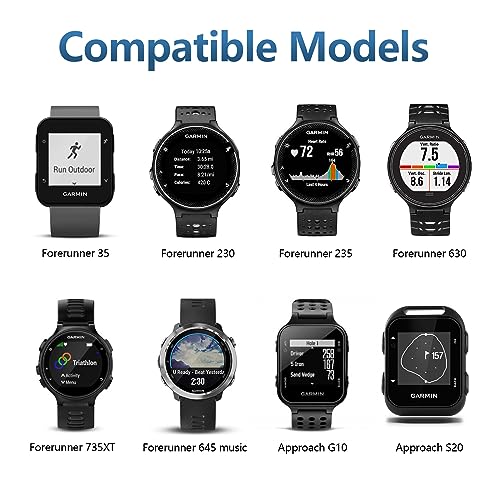 Garmin Smartwatch USB Charging Cable - Compatible with Lily, Forerunner, Vivomove