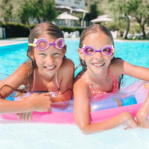 Anti-Fog Swimming Goggles for Kids - Cute Unicorn Design