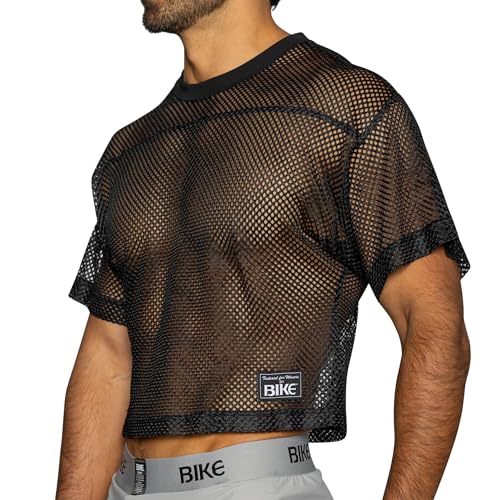 Bike Athletic Unisex Short Sleeve Practice Jersey Top Large X-Large Black