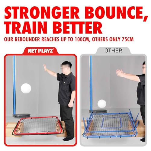 Portable Soccer Rebounder Net with Adjustable Angles - Easy Setup & Foldable