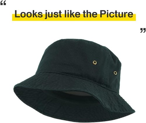 KBETHOS® Cotton Washed Bucket Hat - Stylish Sun Protection for Outdoor Adventures