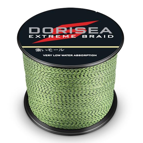 Braided Fishing Line 100m 40lb - Black & Yellow Fishing Wire