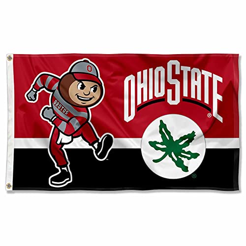 Ohio State Buckeyes 3x5 College Banner Flag - Officially Licensed Sports Decor