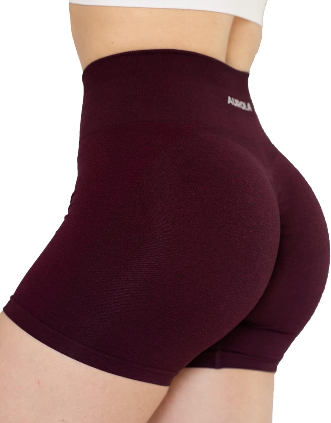 AUROLA Workout Shorts for Women - Seamless Scrunch Design for Gym, Yoga, Running | Active Fitness Shorts