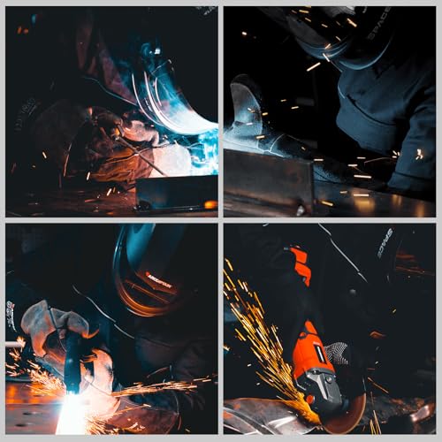 ARCCAPTAIN Welding Jacket, 11oz Flame Resistant (FR) Cotton Welding Jackets for Men and Women