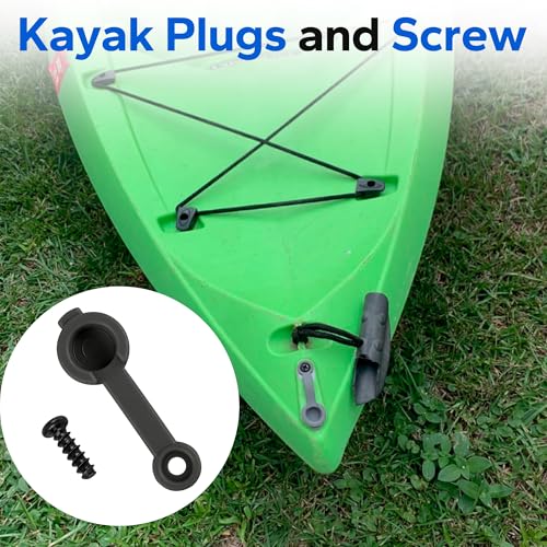 Lifetime Kayak Scupper Plugs and Screws - 2 Pack for Fathom Amped Freestyle Horizons