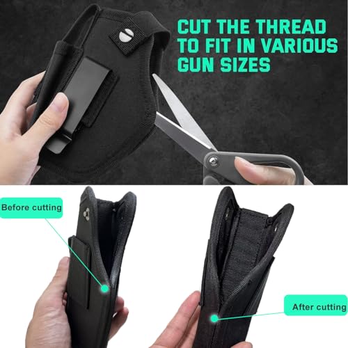 Universal Concealed Carry Holster for 9mm & .380 Pistols