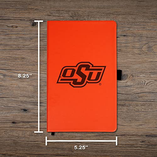 Oklahoma State Cowboys Laser-Engraved Notepad - 5.25 x 8.25 inches