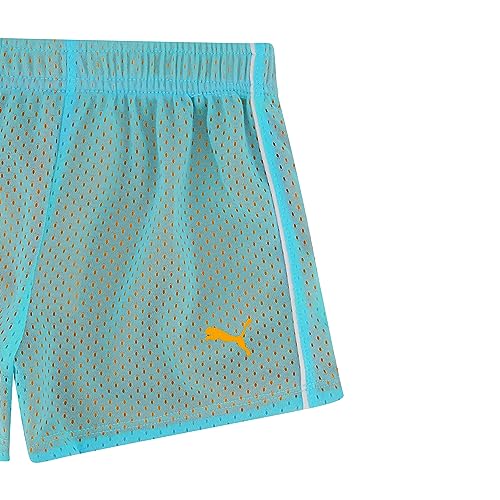 PUMA Kids Active Mesh Shorts - Faster Blue, Big Kid Sportswear