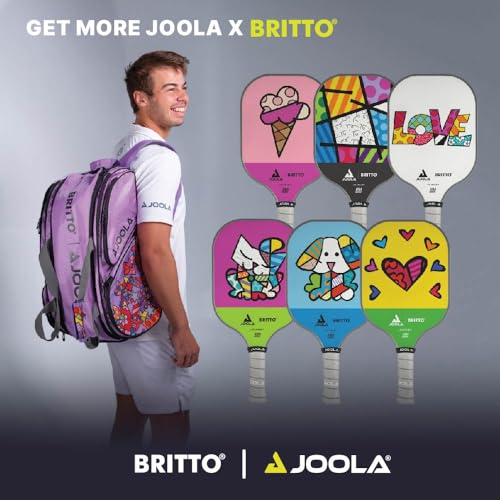 Pickleball Paddle Edge Guard Tape - 18mm Black - JOOLA x Britto