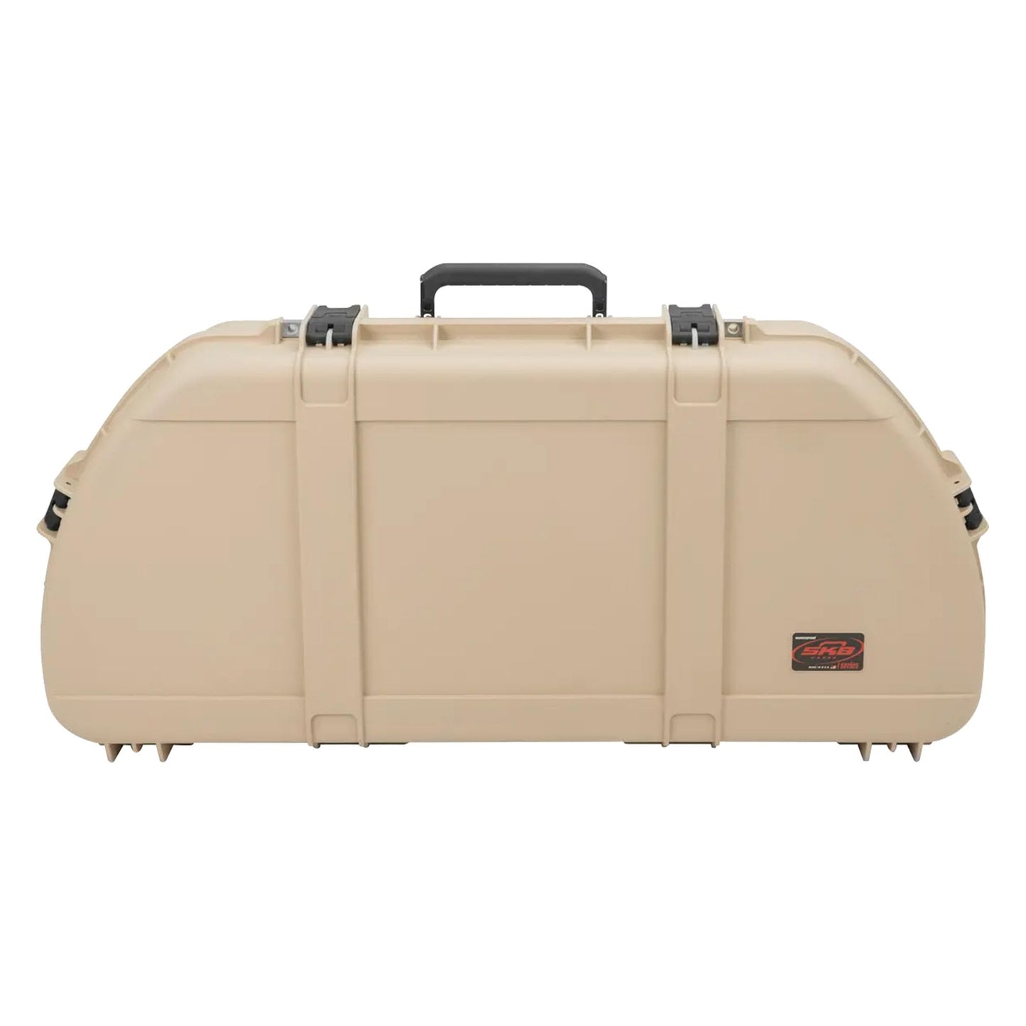 SKB Hard Protective Storage Case for Archery Bow and Arrows, iSeries Shaped Bow Case, Tan - Quiver Holder and Gear Box for Hunting Accessories