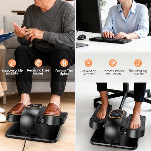 Under Desk Elliptical Machine - Motorized Leg Exerciser WS