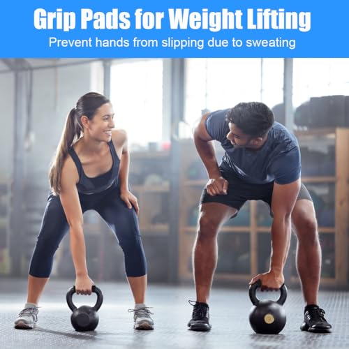 Adjustable Neoprene Grip Pads - 12 Pack for Weight Lifting