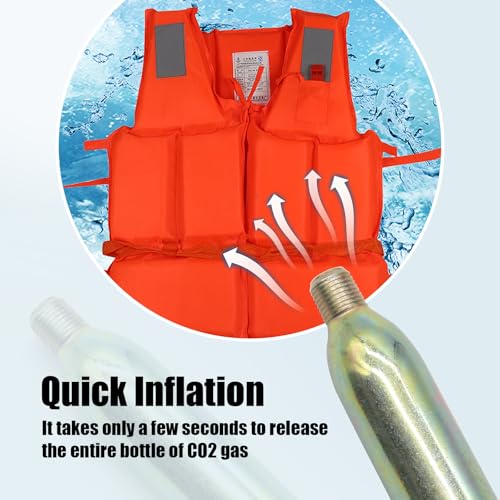 24 Gram CO2 Cartridge for Life Jacket Rearming Kit - 1 Pack