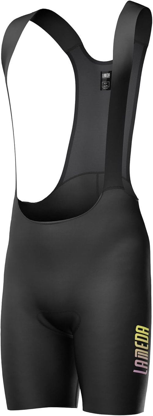 LAMEDA Men's Cycling Bib Shorts - Lightweight Padded Bike Shorts for Road & Gravel Biking