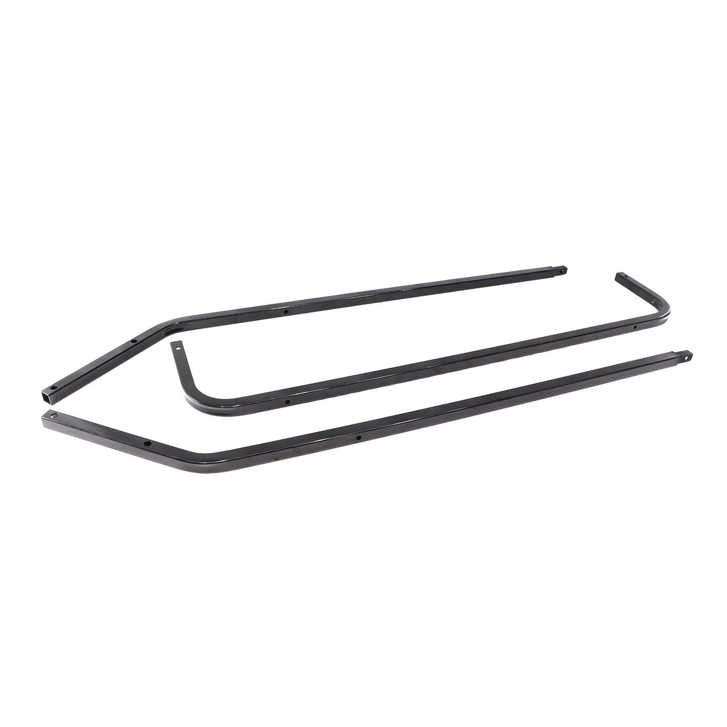 MGWILL Front Roof Top Strut Support Brackets Compatible with 1994-2013 EZGO Golf Cart Medalist/TXT Roof Rack