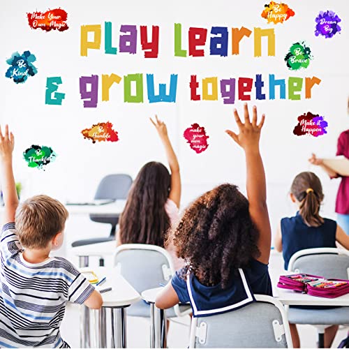 Inspirational Play & Learn Wall Decals - 5 Sheets