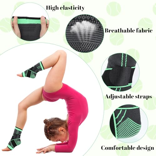 Kids Ankle Brace - Compression Support Socks for Sports