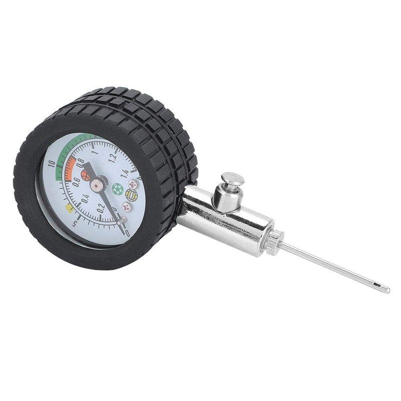 Ball Pressure Stainless Steel Accurate Air Pressure for Football Soccer Basketball Volleyball and Other Balls