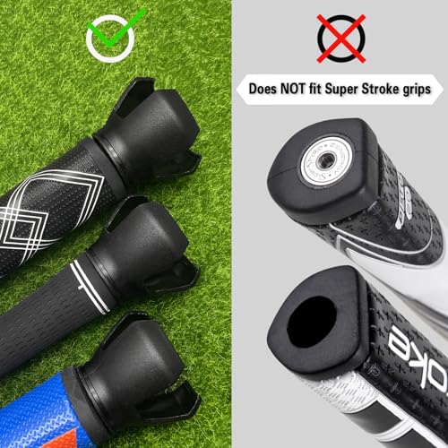 3-Prong Golf Ball Retriever - Ergonomic Putter Grip Tool