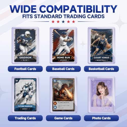 Card Protection Set - 50 Hard Toploaders & 100 Soft Sleeves