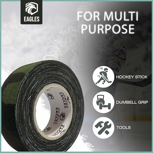 Hockey Tape Roll - Multipurpose Camo Cloth Tape for Sports