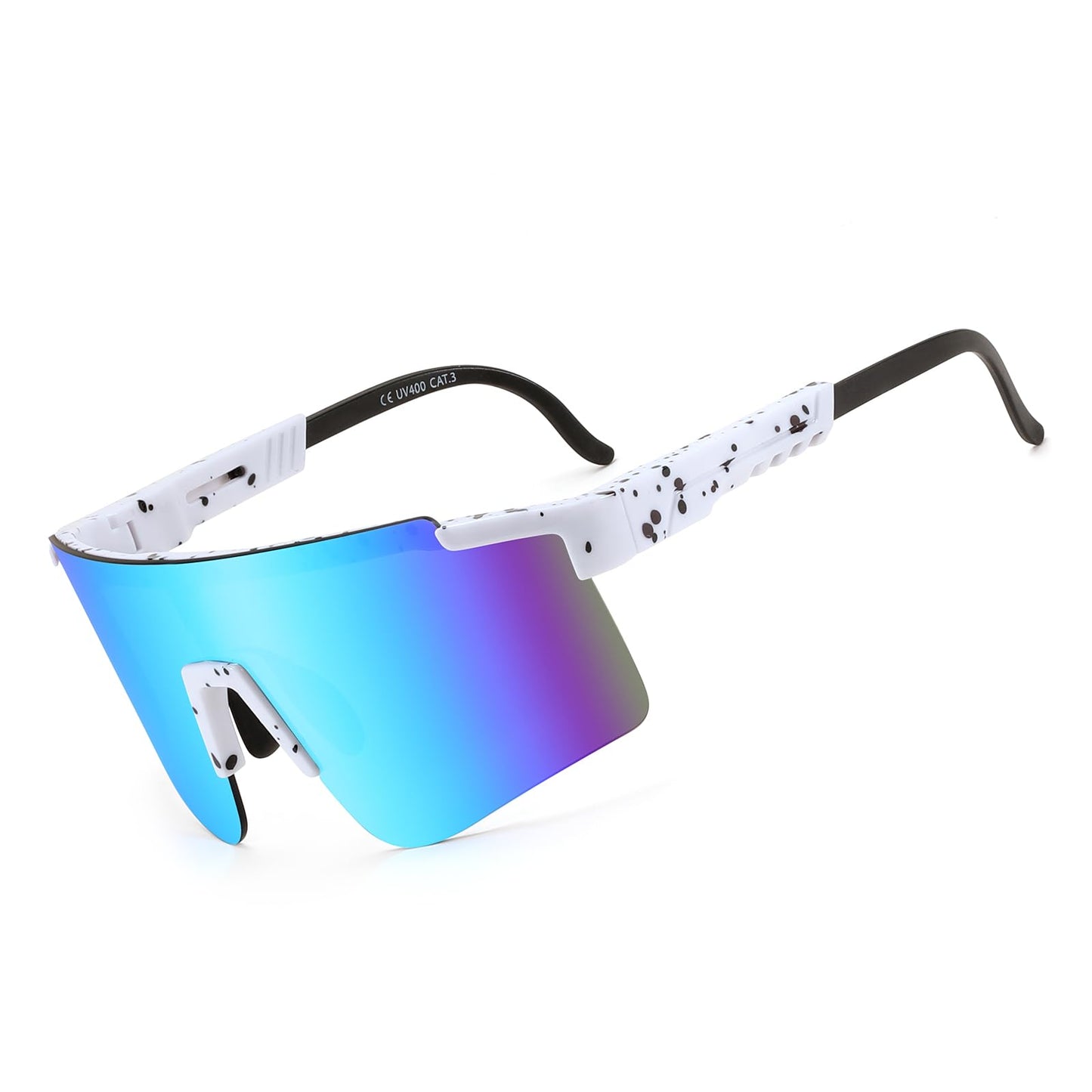 BUYAGE Cycling Glasses for Men Women, Youth Baseball Sunglasses Teens Softball Running Sports 80s Shades