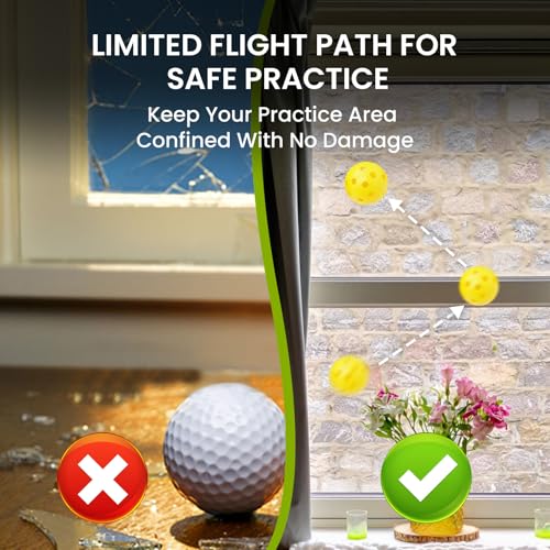 Limited Flight Practice Golf Balls - 12 Pack Mixed Color