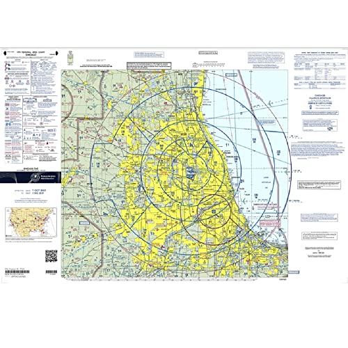 Expired FAA Chicago Terminal Area Chart Wrapping Paper