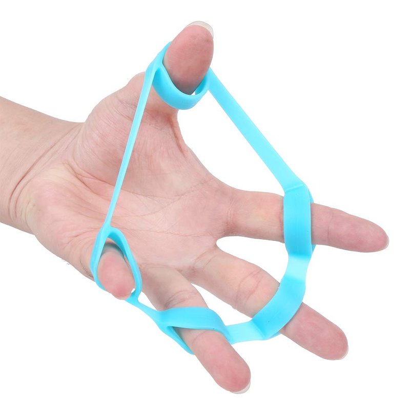 Finger Exerciser, Hand Grip Strengthener, (3PCS) Grip Strength Trainer Forearm Grip Workout, Finger Stretcher, Relieve Wrist & Thumb Pain, Carpal Tunnel, Great for Rock Climbing and More, Hand Gr
